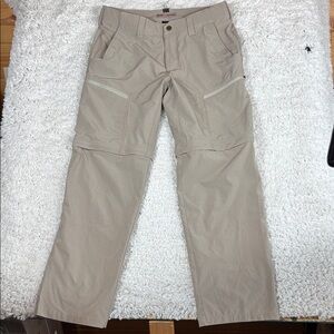 5.11 Tactical Men's Decoy Convertible Pants, Tan, Size 32/30
